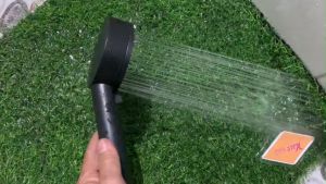 Vòi hoa sen tắm KAG-KS107 trọn bộ màu đen sang trọng Shower head 1 tay sen + 1 dây 1.4m tia nước siêu mạnh sử dụng bền bỉ KHÔNG GỈ Séc Vòi Tắm Cao Cấp Chất Liệu Nhựa - Lazada