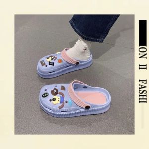 รองเท้าหัวโตเสริมส้น รองเท้าผู้หญิง สีให้เลือก 20 ตัว ตัวการ์ตูนติดน่ารักมากๆ สีพาสเทล เถมสีเยอะมากกก สมบูรณ์ QXshop ที่ใหม่ล่าสุด 2023