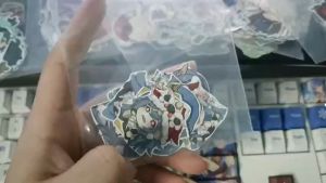 Honkai Impact - Set 10/15 Sticker Hos/Herrscher of Sentience - Fuhua hình dán chibi dán trang trí laptop điện thoại.... siêu đẹp chống nước chống xước