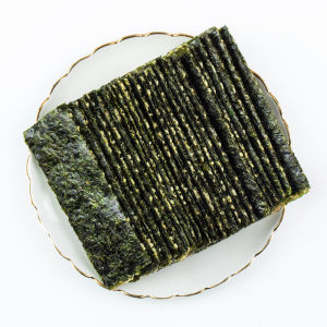 Large Bag Snack Size Sesame Heart Seaweed Crisps Ready to Eat Bulk Pack Affordable Sea Vegetable Nuts Roasted Snack 250g