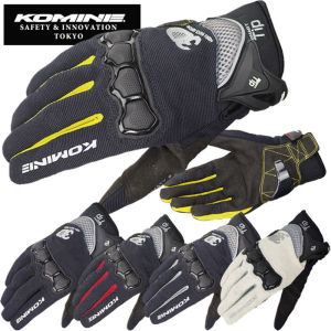 Komine GK162 Gloves for Motorcycle Motorcycle Gloves Touch Screen 3D Protect Mesh Gloves