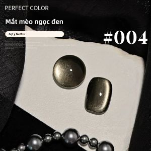 Sơn Móng Tay Gel Từ Tính Hạt Thủy Tinh Đen Làm Trắng 12ml 1-8 Chiếc Bán Vĩnh Cửu Tẩy Được Bằng Đèn UV Trang Trí Móng Giáng Sinh