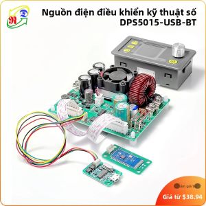 Bộ Chuyển Đổi Buck Điều Chỉnh RD DPS5015 50V 15A Đồng Hồ Đo Điện Áp LCD Nguồn Điện DC Giảm Áp Nguồn Điện Chuyển Mạch Chế Độ Liên Tục Điện Áp Dòng Điện Không Đổi
