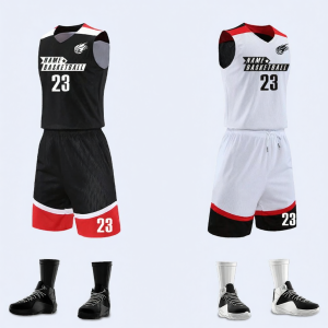 SK | Customizable Two-sided Basketball Jersey for Men Training and Competition