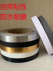 Modern Minimalist Decorative Edge Stickers & Self Adhesive Background Wall Ceiling Line Tile