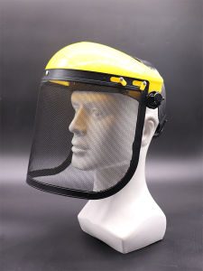【100% Original+Free Gift】 Garden Grass Trimmer Safety Helmet Hat with Full Face Mesh Visor for Logging Brush Cutter Forestry Protection