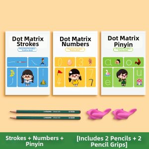 STARRY ARK | Point-and-Trace Writing Practice Book