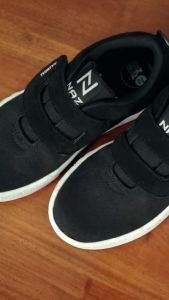 CODY BLACK |ManNeedMe x NAZ| Sepatu Sneakers Anak Laki-Laki Sepatu Slip On Velcro Anak Cowok