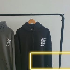 Áo hoodie nỉ bông BLACK OF EXIT Angel nam nữ form rộng thu đông Local Brand