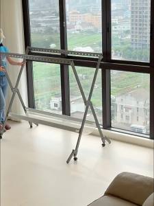 Hotata | Aluminum Extendable Foldable Floor Drying Pole