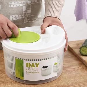 Manual Spin Dryer Dual Layer Vegetable Spinner