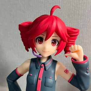 Bandai | Kasane Teto Twin-Tail Anime Girl Figure Set 2PCS PVC Collectible Dolls with Two Poses Cute Character Statues for Desktop Deco