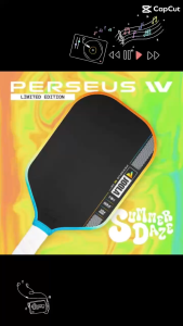 [Check NFC] Vợt Pickleball Joola Gen 4 Summer Perseus Pro 16mm - 14mm Mùa Hè - Cacbon mặt nhám cao cấp (Tặng kèm quấn cán)