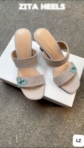 JNY ZITA - Women Heels 7 cm Cream
