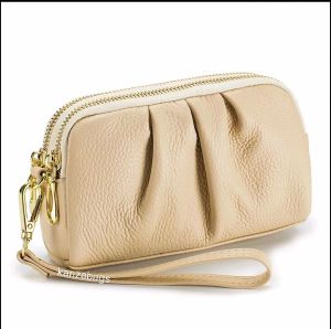 Dompet Kerut Panjang 2 ruang Muat Hp dan Uang Pouch Handbags Import Tas Tangan ibu ibu Korean Fashion Murah Berkualitas import Terbaru