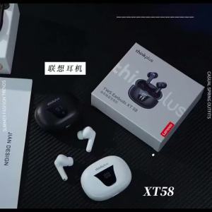 Lenovo | Lenovo XT58 TWS Wireless Earphones Bluetooth 5.4 Gaming Headphones Smart Digital Display Earbuds Ultra-Low Latency 20H Playtime