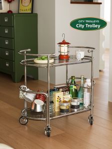 NANGUAHEZI | Portable Luxury Glass Side Table