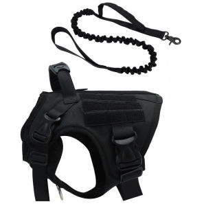 Outdoor Tactical Dog Vest Camouflage Pet Clothes Military Fan Dog Jacket Pet Supplies Tactical Dog Vest Sports Linen Material