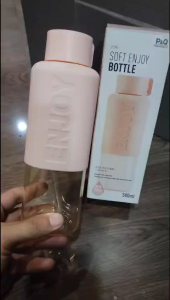 Bình nước nhựa Soft Enjoy Lock&Lock P-1740 dung tích 500ml có 4 màu pastel