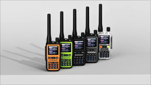 Baofeng UV-5R Mini Walkie TalkieBluetooth Programming Dual PTT UHF/VHF/AM/FM Handset Two-Way Radio