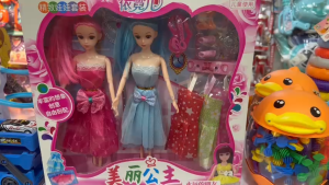 BỘ 2 BÚP BÊ CÔNG CHÚA THỜI TRANG – MIX ĐỒ SIÊU ĐỈNH