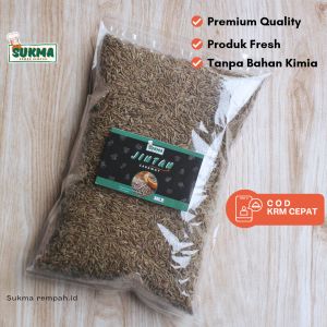 Jintan Utuh Asli 1kg - Jinten Caraway - JSR Rempah Herbal Bumbu Dapur Masak Herbal Premium
