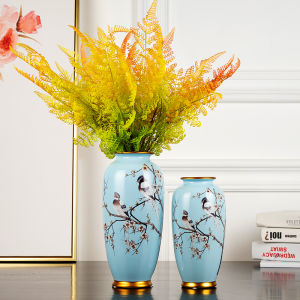 Bình Hoa Gốm Sứ Hiện Đại Đơn Giản Nhà Bếp Phòng Khách Bàn Ăn Hoa Tươi Nước Trang Trí Nhà Cửa Trang Trí Phòng Làm Việc