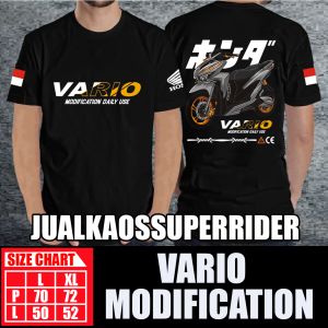 BAJU KAOS DISTRO VARIO MODIFICATION DAILY USE