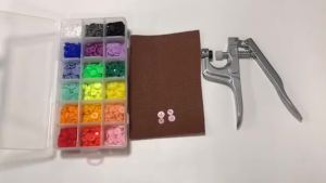 80/150/240/360 Sets T5 Resin Snap Poppers U Shape Fastener Pliers Buttons Kit Snaps Cloth Buttons DIY Sewing And Crafting Tool