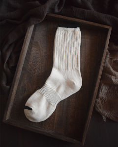 Autumn and Winter Thick Warm Japanese Heavy Industry Boneless Thick Thread Cotton Socks Men and Women Export Vintage Work Boots Long Socks Trendy Match