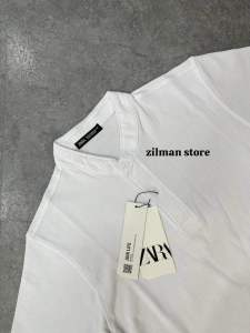 Kaos kerah pria kancing Ziper Z*ARA / p*olo shirt Z*ARA premium quality