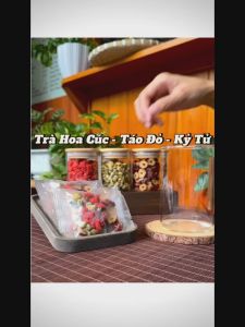 Trà Hoa Cúc - Táo Đỏ - Kỷ Tử  - Trà thảo mộc 3 vị mix thanh nhiệt giải độc thanh lọc cơ thể