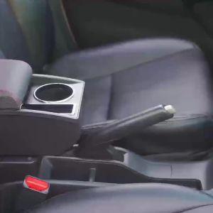 For MAZDA 2 Armrest Box For MAZDA 2 Demio Car Armrest Double-Layer Storage Box Cup Holder Interior Retrofit Accessories