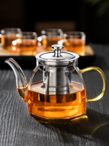 YIHUTEA | Heat-Resistant Glass Teapot for Infusion Tea Separation