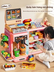BEI JESS | Girls Role Play Toy Mini Supermarket Simulation Food Model