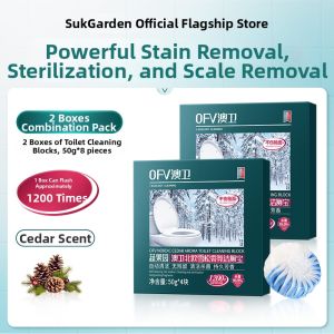 suk garden | Automatic Cleaning Toilet Cleaner Block Fragrance