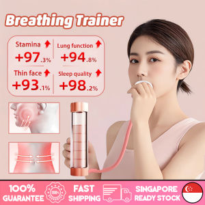 🇸🇬[Ready Stock] Breathing Trainer Dumbbell Oxygen Training Breathe  Exercise Lung Capacity Workout Equipment Gym 呼吸哑铃