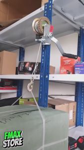 500/800LBS 10M Wire Rope Hand Winch: Solusi Pemuatan Perahu & Trailer