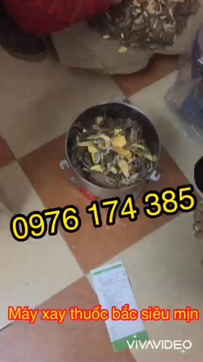 Cối nghiền bột khô siêu mịn 2.5kg xay bột ngũ cốc, bột tam thất