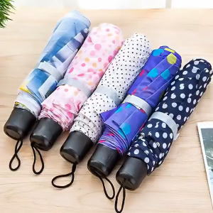 Payung Lipat Murah Motif Polos Super Murah Kuat Kokoh Anti Angin Payung Warna-Warni Anti Sinar UV