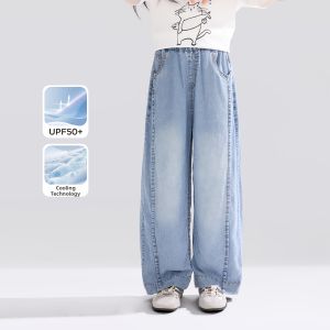 zosee | Breathable Mosquito-Repellent Girls Jeans Trousers