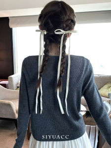 Japanese and South Korean Style Ballet Fairy Knot Hair Clip for Girls with Butterfly Tie Hair Accessories