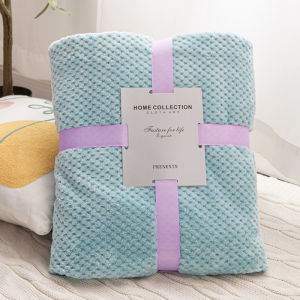 Super Soft Fluffy Plaid Winter Bed Blankets Large Thick Fleece Sofa Blanket Pink Small Microfiber Blanket for Kids Bedding Home