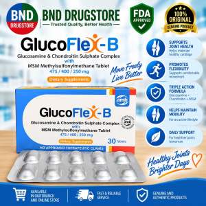 GlucoFlex-B Glucosamine & Chondroitin Sulphate Complex with MSM 30 Tablets