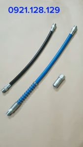 Dây bơm mỡ bò mềm. Ống dây bơm mỡ dây bơm áp lực cao đầu bơm mỡ 4 kẹp chấu