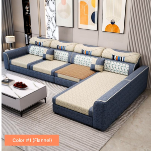 Fabric Modern Sofa Modern Luxury Design HDB Condo Landed Custom All Sizes Professional Delivery