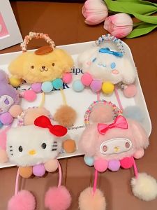 KARET RAINBOW SANRIO SCRUNCHIES IKAT RAMBUT FASHION KOREA LUCU
