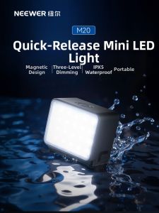 Neewer | Magnetic Detachable Portable Waterproof Vlog Fill Light for Action Cameras