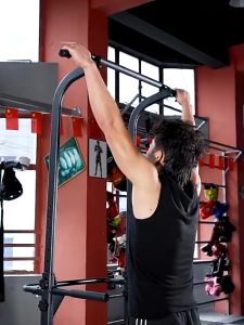 Multi-Function Power TowerAdjustable Height Pull up Station Home Workout Bar Pull up Bar