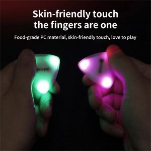 Miwayer LED Luminous Guitar Picks - ABS Electric Guitar Picks With Three-Color Light Options (White/Green/Purple)